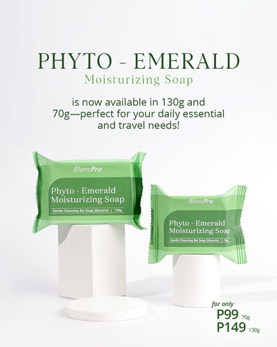 BlancPRO Phyto-Emerald Moisturizing Soap (Gentle Cleansing Bar)