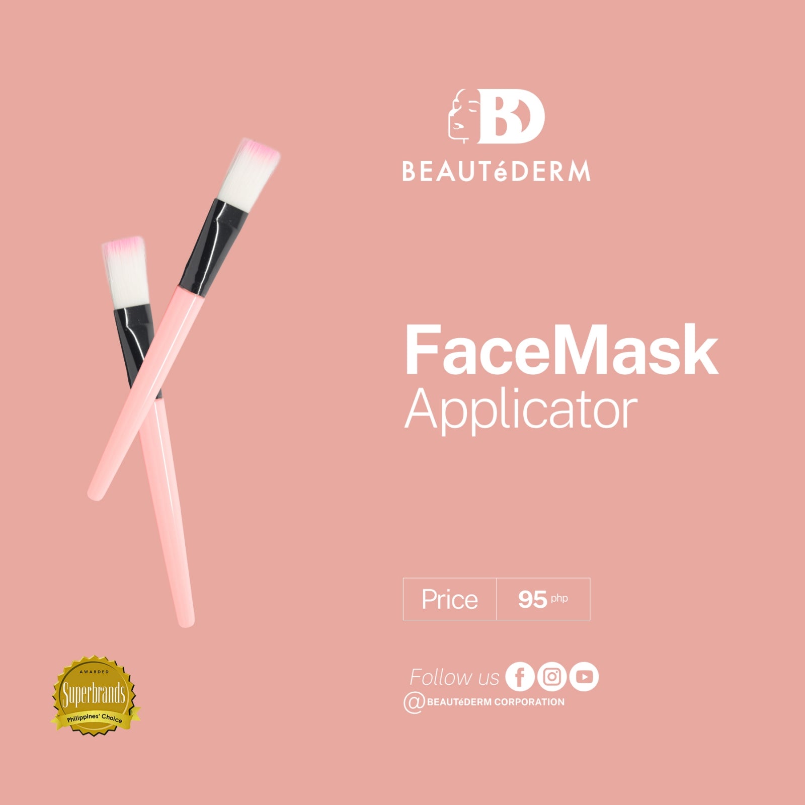 Beautederm Face Mask Applicator BeautéFinds