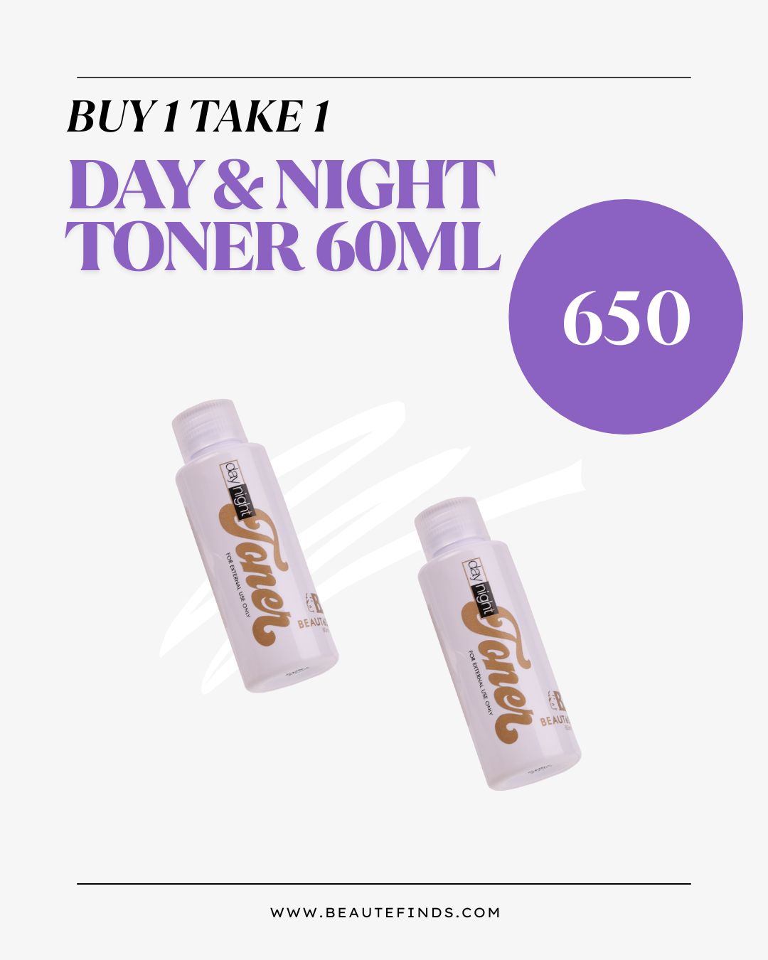 Buy 1 Take 1 Day and Night Toner 60ml