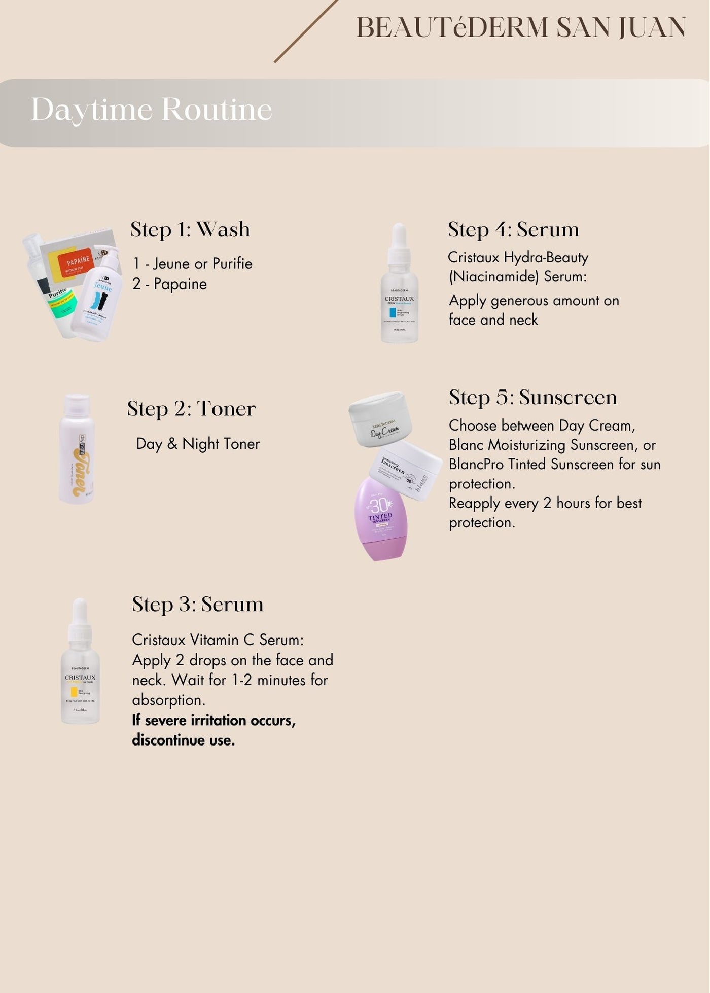 BUY 1 TAKE 1 Beautederm Regular Set