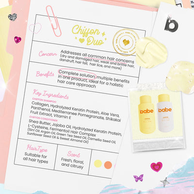 Babe Formula Chiffon Shampoo & Conditioner 250ml