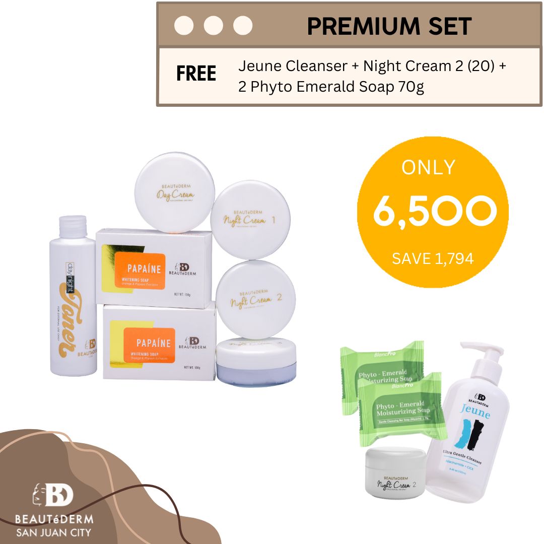 Beautederm Premium Set with Freebies