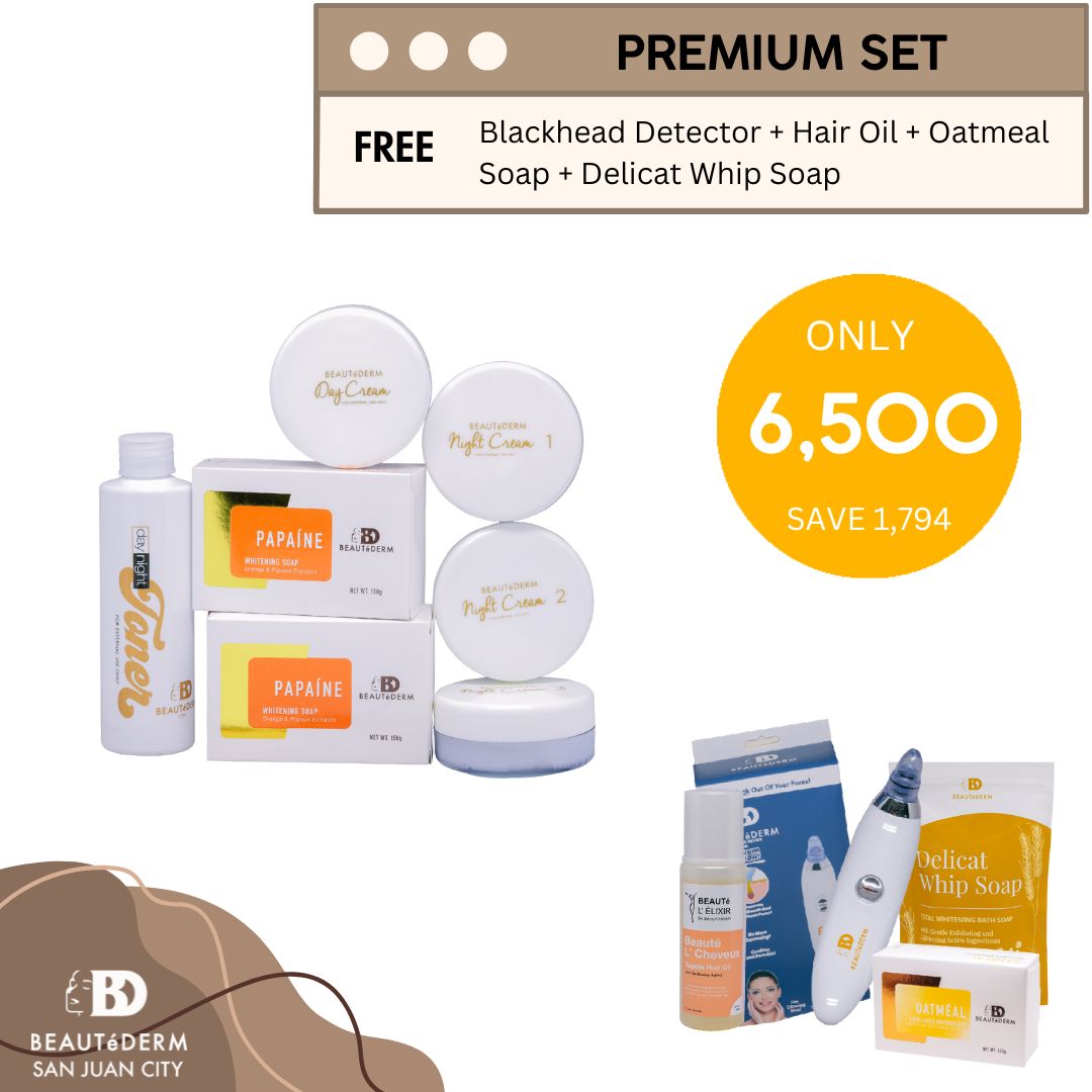 Beautederm Premium Set with Freebies