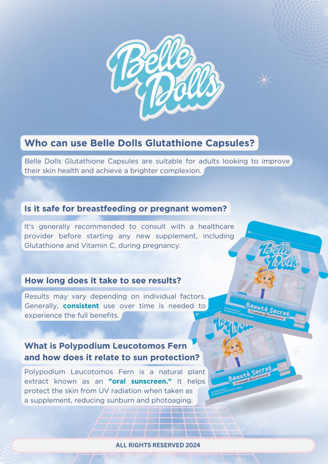 Belle Dolls Premium Glutathione