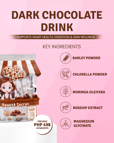 Bundle 1: Dark Chocolate Drink + Zero Filter Sunscreen Mist + Vitamin C
