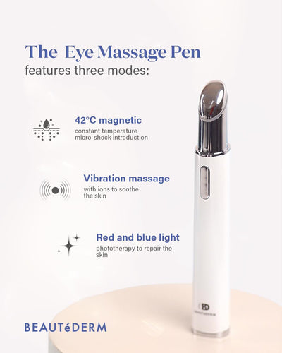 Anti-aging Eye Massager Pen for Dark Circles, Puffiness, and Wrinkles