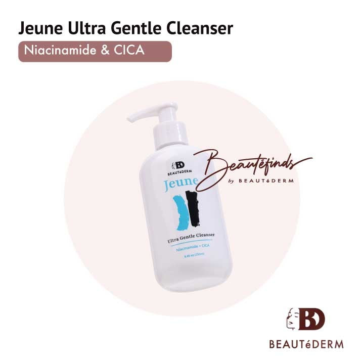 New and Improved Jeune Total Face and Body Cleanser 250ml with Niaciamide and CiCA