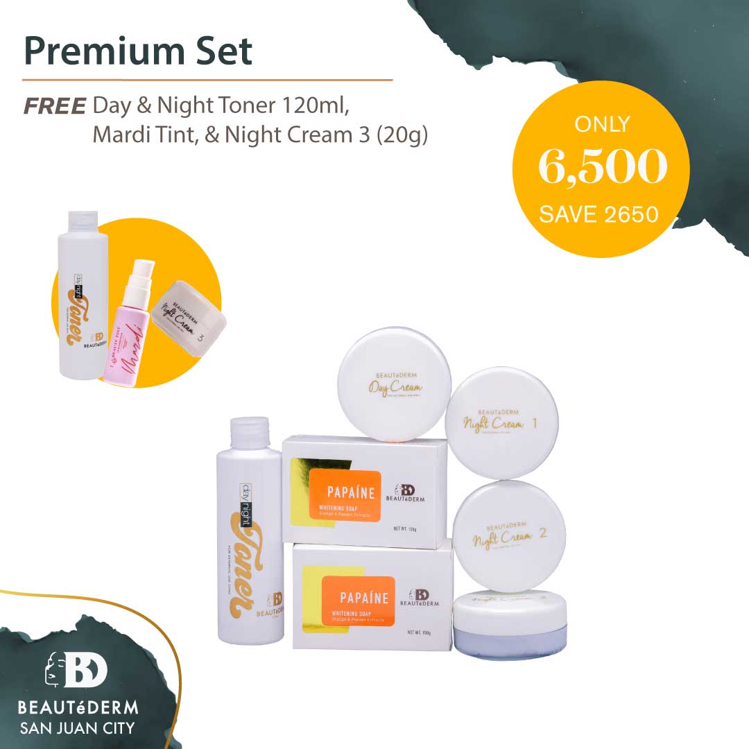 Beautederm Premium Set with Freebies