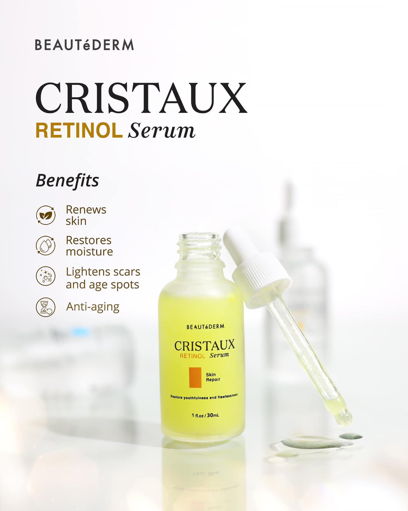 Cristaux Zerum Hydra-Beauty Skin Brightening Serum 30ml