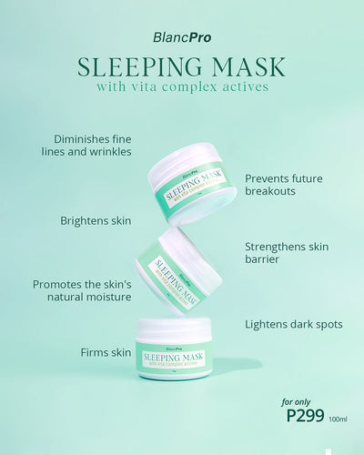 BlancPRO Sleeping Mask with Vita Complex 30g