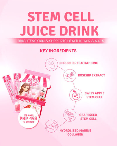 Bundle 4: Stem Cell Juice Drink + Zero Filter Sunscreen Mist + Vitamin C