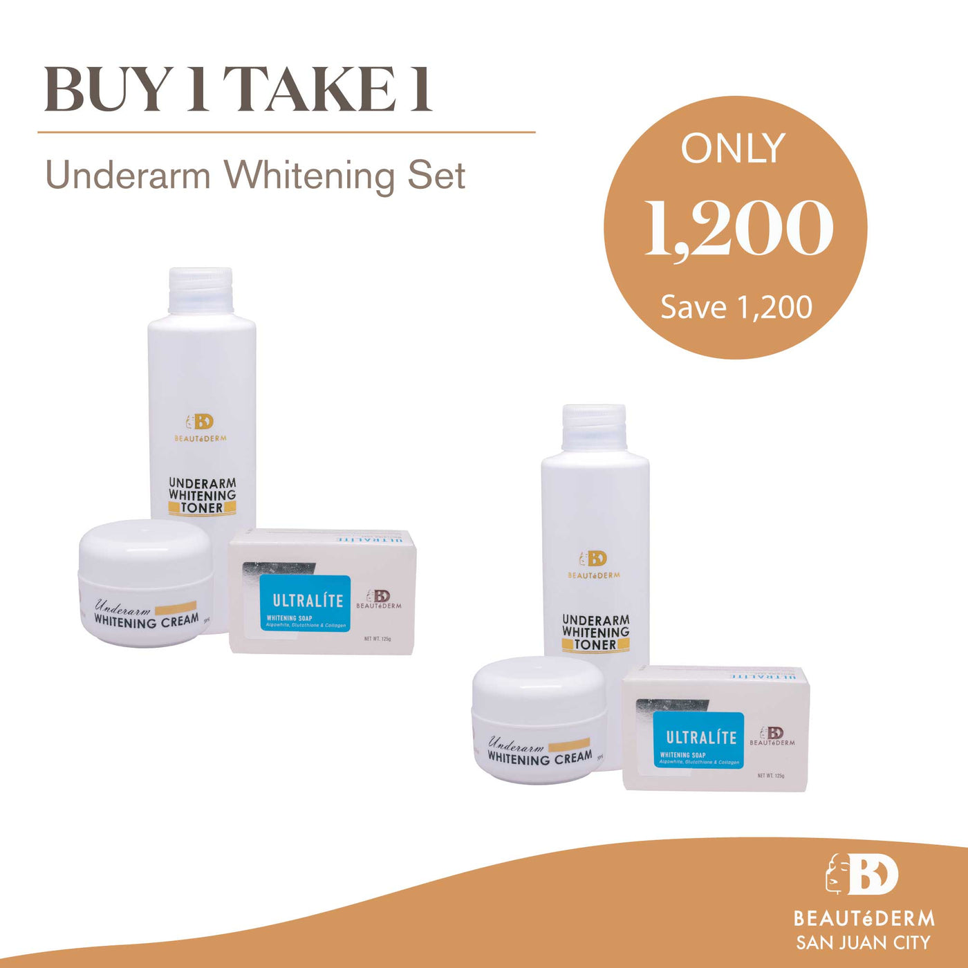 Buy 1 Take 1 Underarm Whitening Set