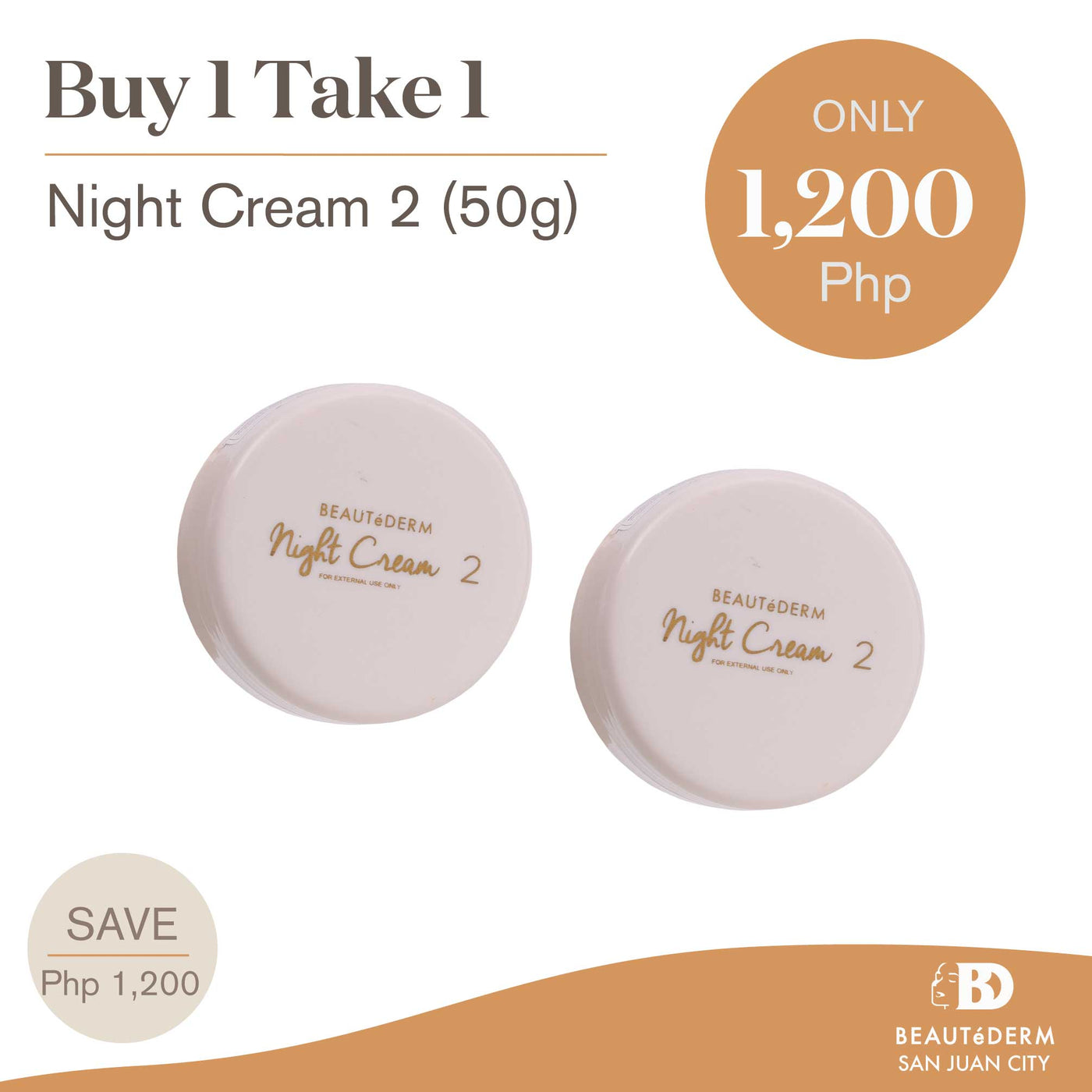 BUY 1 TAKE 1 Night Cream 2 (50g)