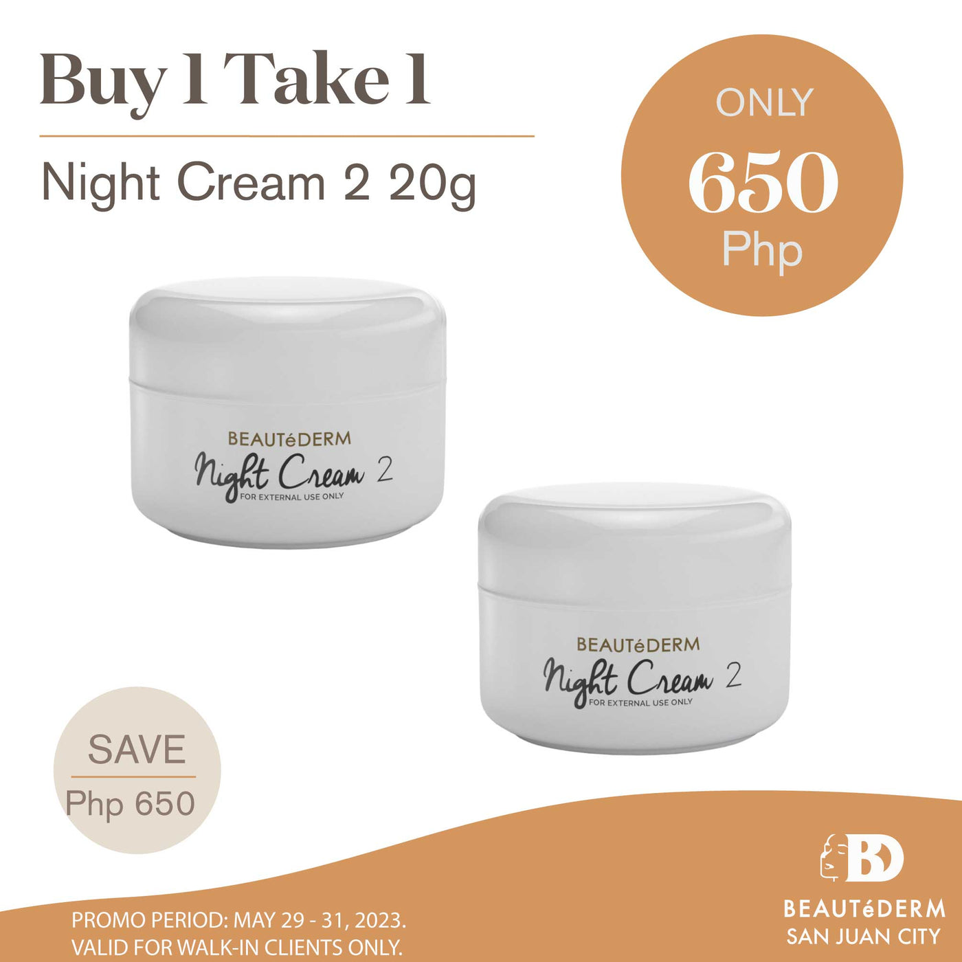 BUY 1 TAKE 1 Night Cream 2 (20g)