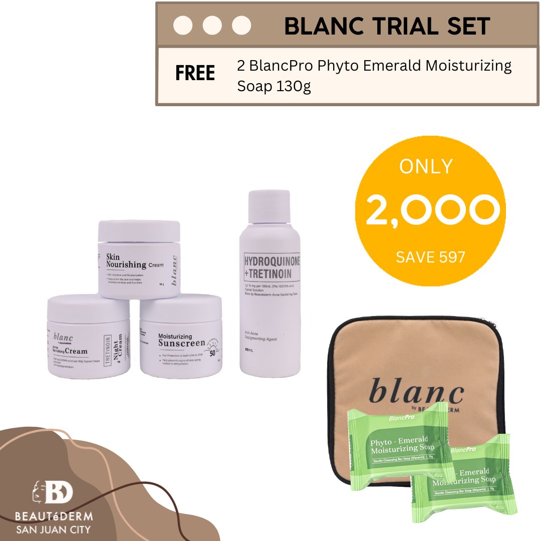 Blanc Trial Set with Free 2 Phyto Emerald Moisturizing Soap 130g