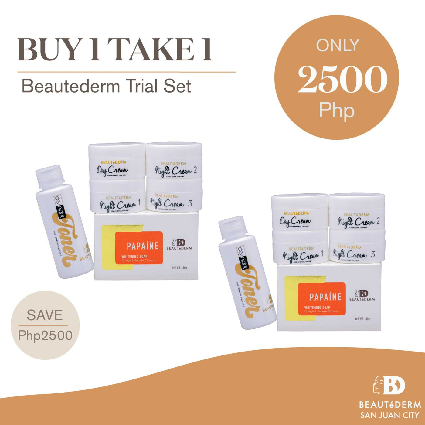 BUY 1 TAKE 1 TRIAL SET