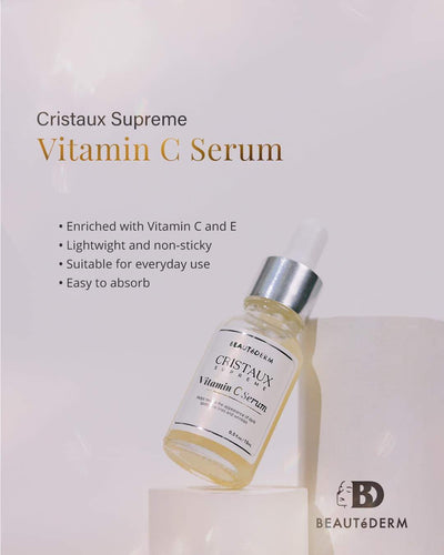Buy 1 Take 1 Cristaux Supreme Serum with Vitamin C 15ml