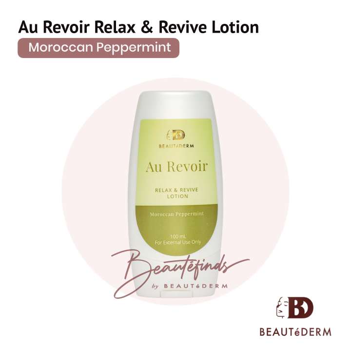 Au Revoir Relax and Revive Lotion 100ml (Exp Dec 2023)