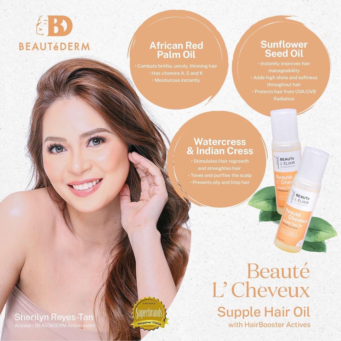 Beautederm Supple Hair oil