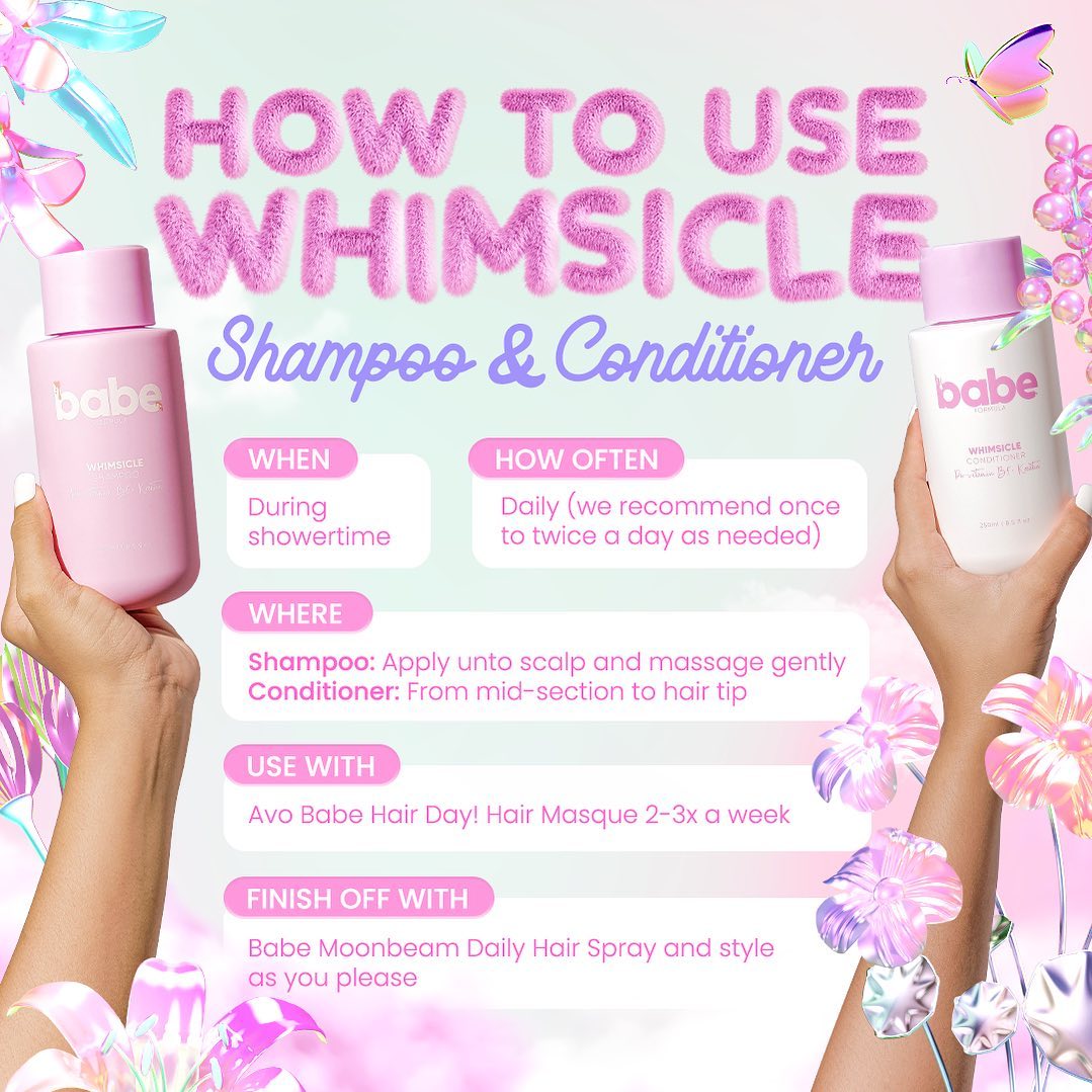 Babe Formula Whimsicle Shampoo and Conditioner 250ml