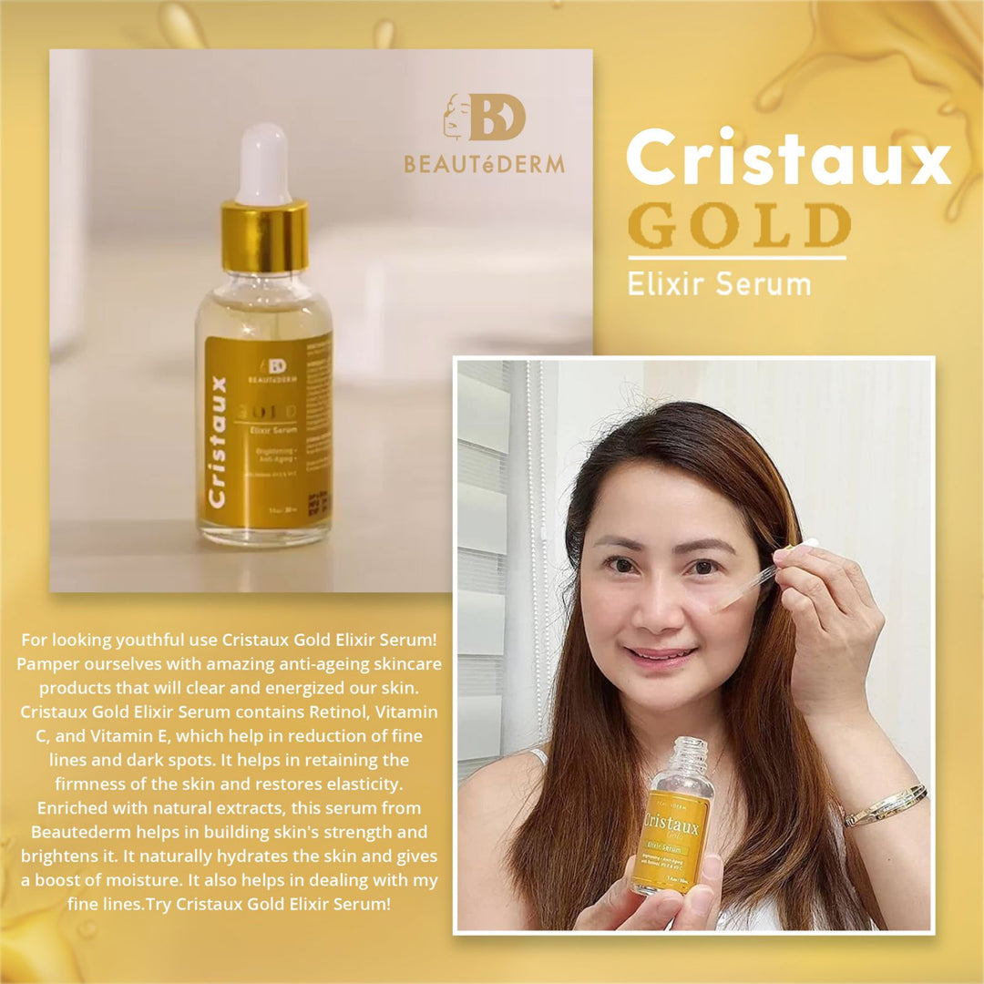 Cristaux Gold Elixir Serum 30ml – BeautéFinds